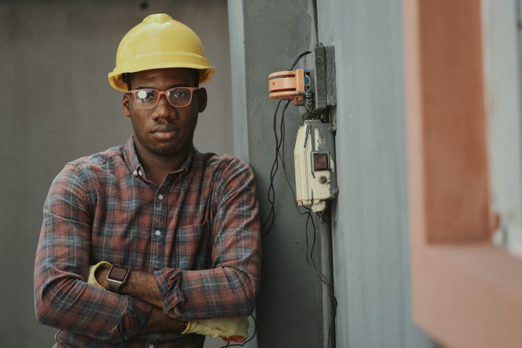 Fountain Valley contractor on a job site